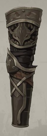 Wolf Clan Leg Scale Armor